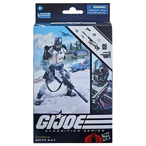 G.I. Joe Classified Series Arctic B.A.T. 6-Inch Action Figure - Redshift7toys.com