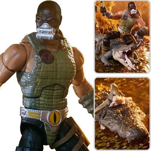 G.I. Joe Classified Series Croc Master and Alligator 6-Inch Action Figures - Redshift7toys.com