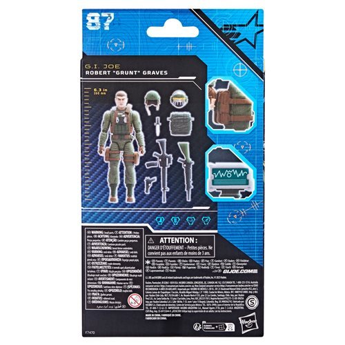 G.I. Joe Classified Series Grunt Graves 6-Inch Action Figure - Redshift7toys.com