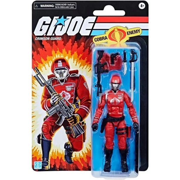 G.I. Joe Classified Series Retro Cardback 6" Crimson Guard Walmart Exclusive - Redshift7toys.com