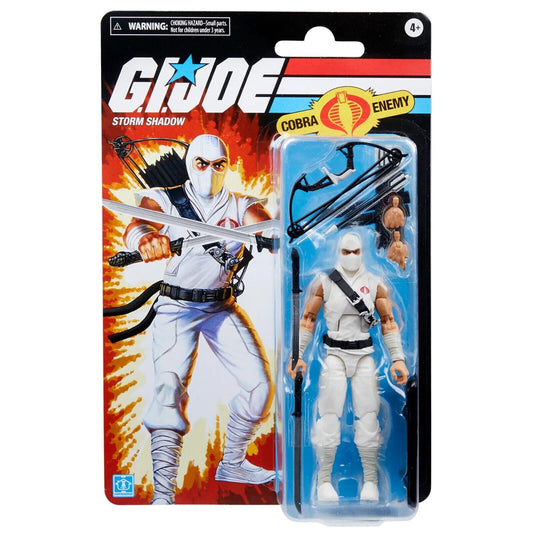 G.I. Joe Classified Series Retro Cardback 6" Storm Shadow Walmart Exclusive - Redshift7toys.com