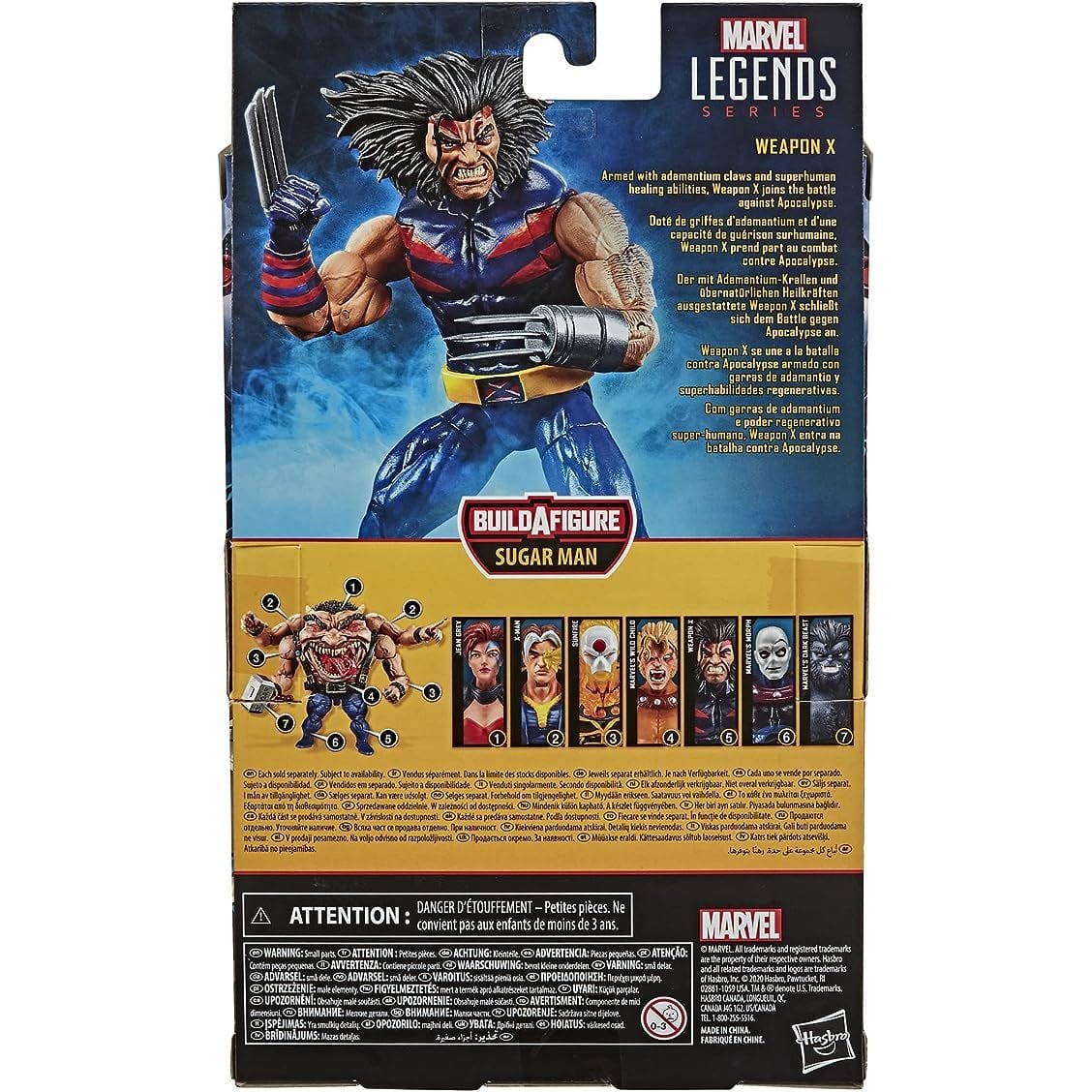 Marvel Legends X-Men Weapon X 6 Inch Action Figure - Redshift7toys.com