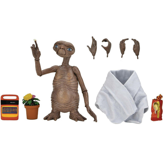 NECA E.T. The Extra Terrestrial Ultimate 7 Inch Action Figure 40th Anniversary - Redshift7toys.com