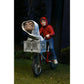NECA E.T. The Extra Terrestrial Ultimate 7 Inch Action Figure Elliot & E.T. On Bike 40th Anniversary - Redshift7toys.com