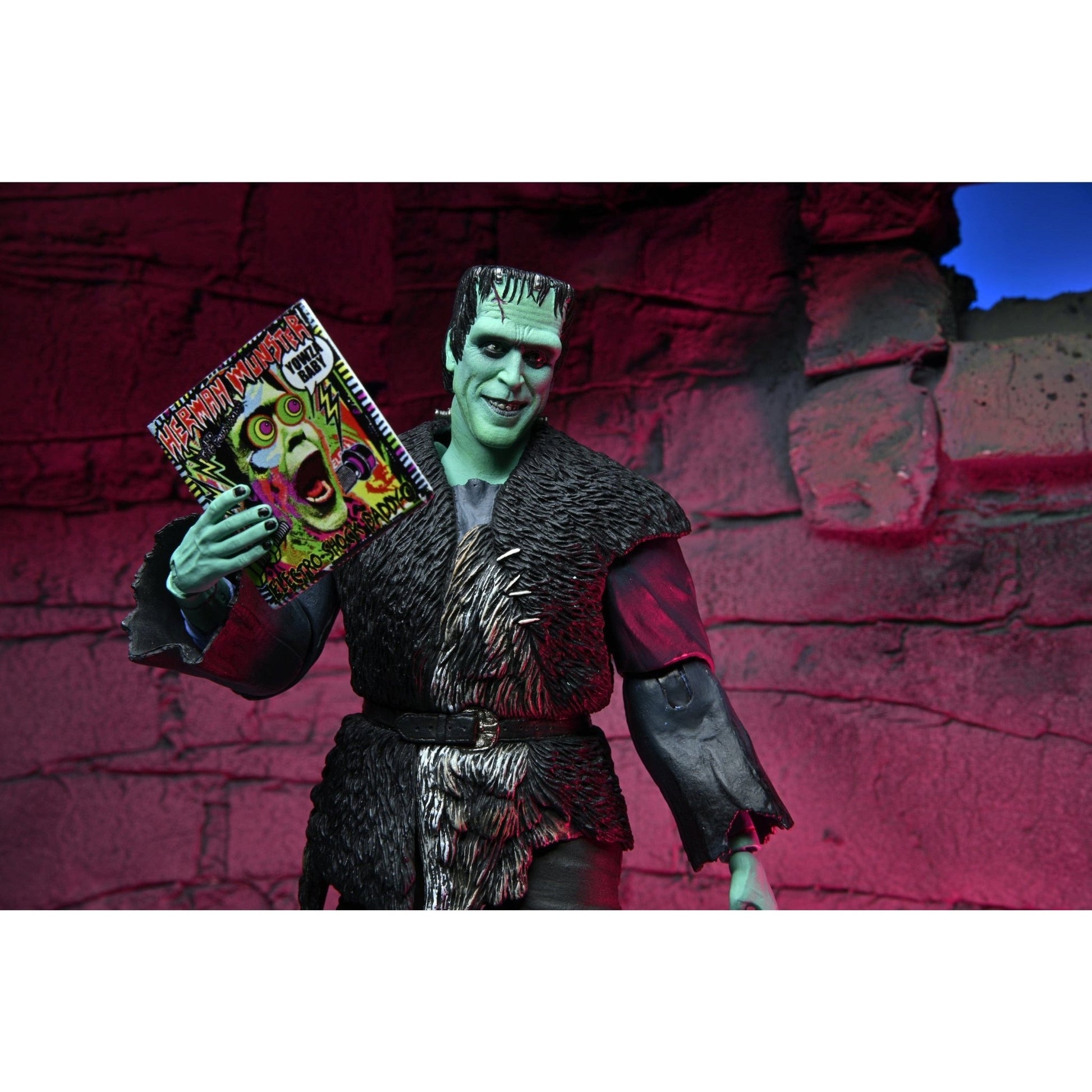 NECA Rob Zombies The Munsters Ultimate Herman Action Figure - Redshift7toys.com