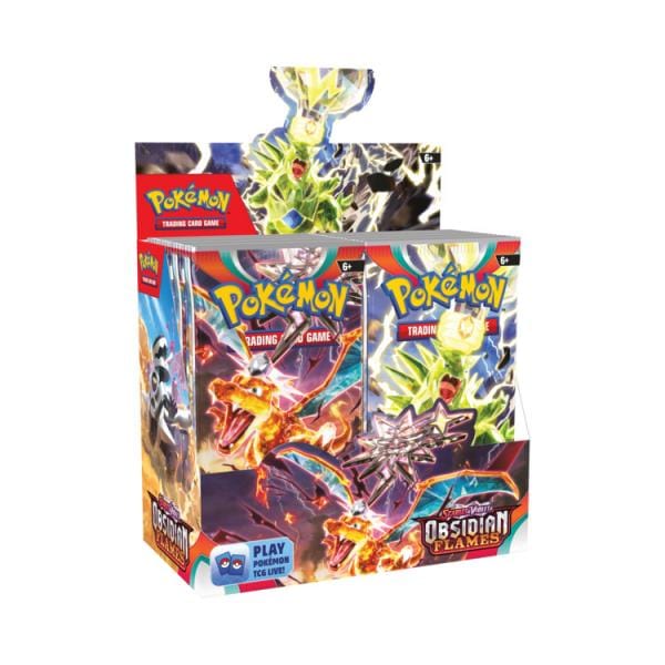 Pokemon Scarelt & Violet Obsidian Flames Booster Box - Redshift7toys.com