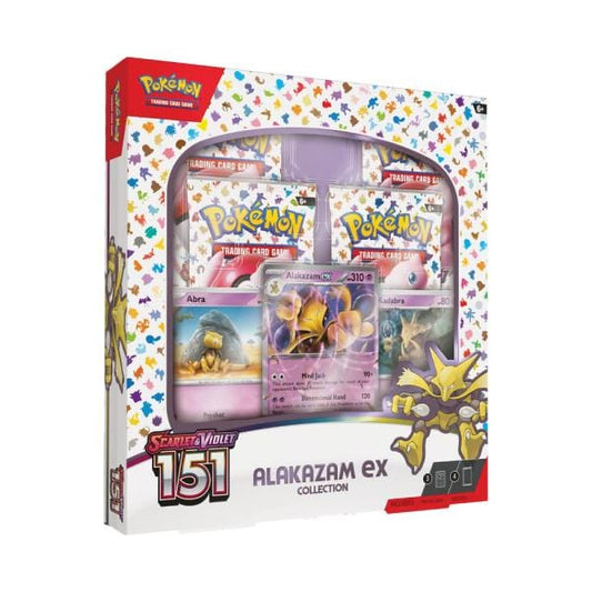 Pokemon Scarlet & Violet 151 EX Box Alakazam - Redshift7toys.com