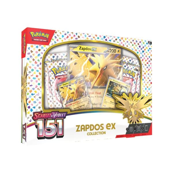 Pokemon Scarlet & Violet 151 EX Box Zapdos - Redshift7toys.com
