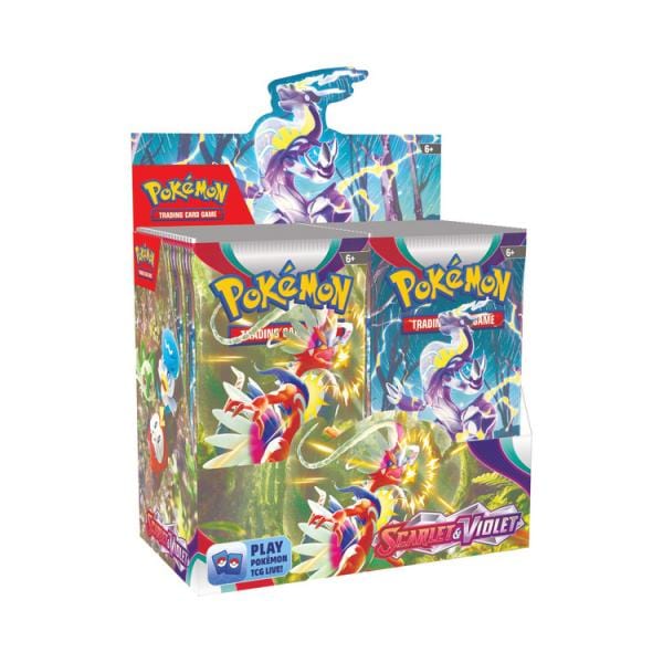 Pokemon Scarlet & Violet Booster Box (36 Packs) - Redshift7toys.com