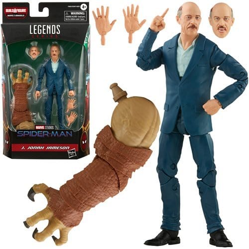 Spider-Man 3 Marvel Legends J. Jonah Jameson 6-Inch Action Figure - Redshift7toys.com