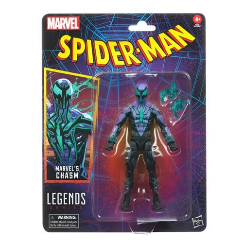 Spider-Man Retro Marvel Legends Chasm 6-Inch Action Figure - Redshift7toys.com