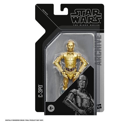Star Wars The Black Series Archive C-3PO 6-Inch Action Figure - Redshift7toys.com