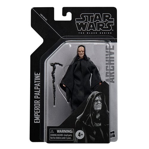 Star Wars The Black Series Archive Emperor Palpatine 6-Inch Action Figure - Redshift7toys.com
