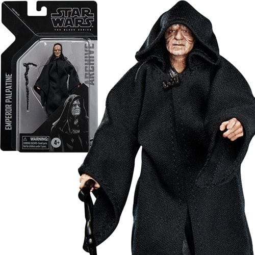 Star Wars The Black Series Archive Emperor Palpatine 6-Inch Action Figure - Redshift7toys.com
