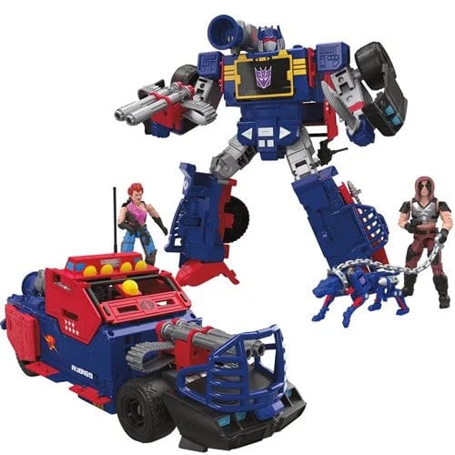 Transformers Collaborative G.I. Joe Mash-Up Soundwave Dreadnok Thunder Machine, Zartan and Zarana Action Figures 1