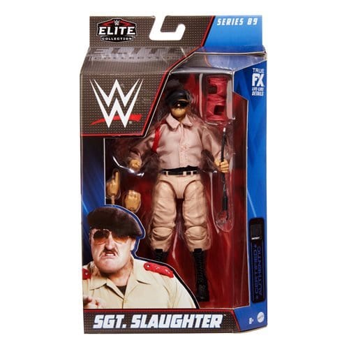 WWE Elite Collection Series 89 Sgt Slaughter Action Figure - Redshift7toys.com