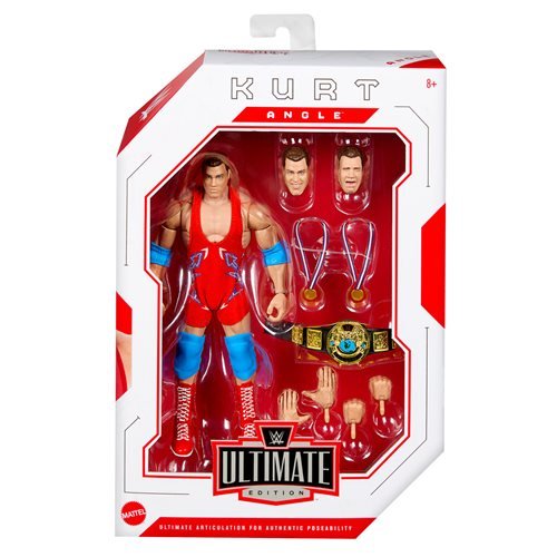 WWE Ultimate Edition Wave 19 Kurt Angle Action Figure - Redshift7toys.com