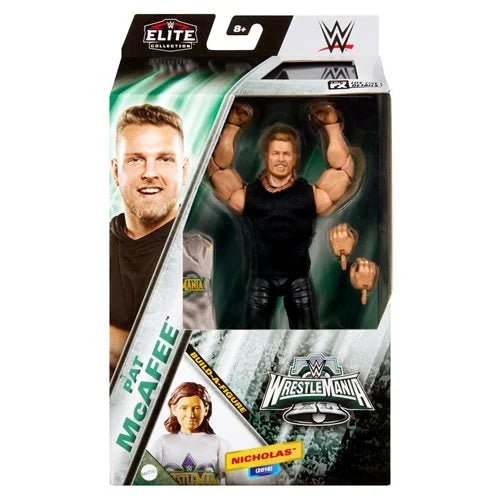 WWE WrestleMania Elite 2024 Pat McAfee Action Figure - Redshift7toys.com