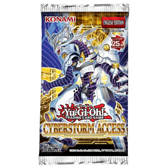 Yugioh Cyber Storm Access Booster Box - Redshift7toys.com